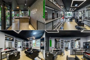 Интерьерная фотосъемка парикмахерских и барбершопов